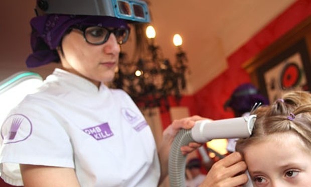 Doing hair in the saloon Doing hair in the saloon